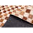 Cowhide Patchwork Brown Rug 8'0" x 10'0"