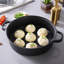 Living And Home Cast Iron Round Braiser with Lid-115615742-115615745