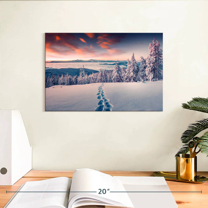Empreintes de pas Alvord Winter, H 8 po x l 12 po