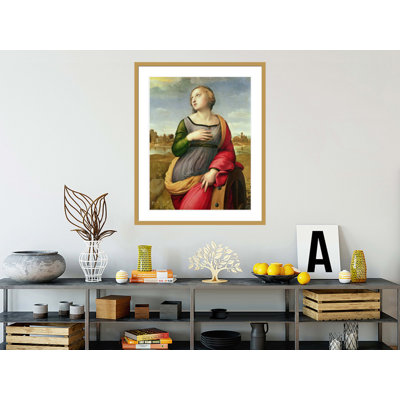 St. Catherine of Alexandria by Raphael -Framed Giclee Print