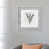 White Framed Canvas is unavailable
