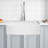 Prisma 36'' L Single Bowl Solid Surface Kitchen Sink