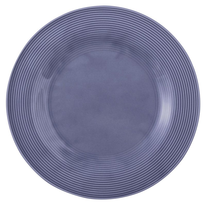 30cm Porcelain Dinner Plate, Blue
