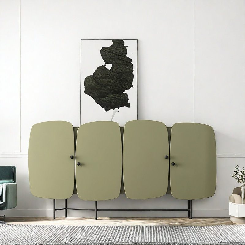 Buffet moderne et minimaliste, Vert clair