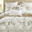 Édredon pour très grand lit 6 pièces, imprimé coton, motif floral, 100% coton, bourre en polyester 300 g / m², broderie en chaîne-125564268