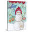 'Joy Snowman' Print on Wrapped Canvas-17682655