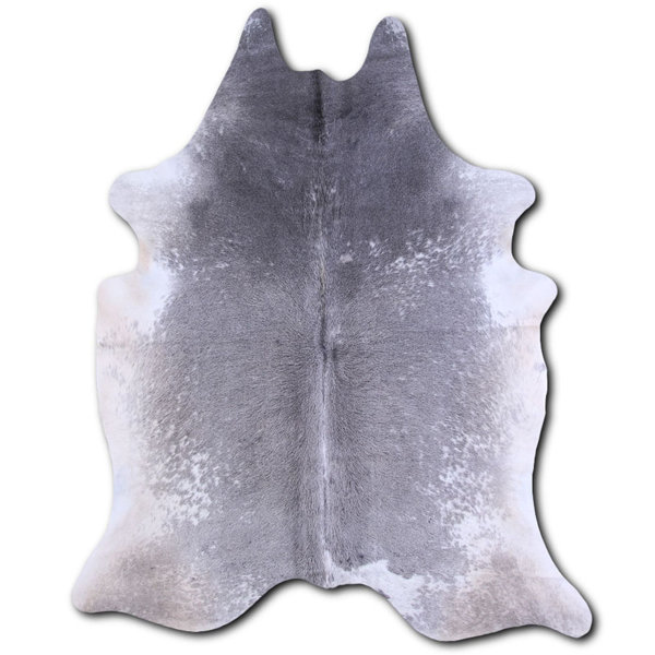 Natur Pur Cowhide Rug Grey And White | Wayfair.co.uk