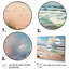 «Coastal Serenity Cloudy Sky By The Beach I», reproduction sur toile-383445876-383445879