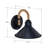 Natural Home 1 light 10 inch black finish Indoor Wall Sconce with decorative rope