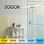 Barre d'éclairage de salle de bain à DEL 1 lumière Borka-66912039