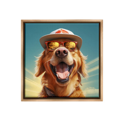 «Happy Sunlit Dog» par Jim Baldwin sur
