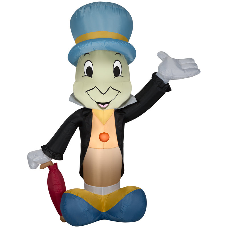 Limited Edition Jiminy Cricket Inflatable with Blue Hat