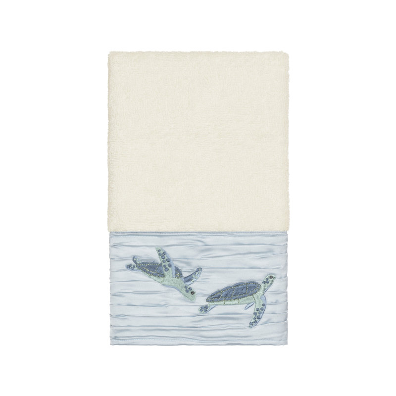Débarbouillette en coton Mia, Crème