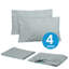 Ensemble de draps luxueux en microfibre douce avec taies d'oreiller en prime-2004344662-2004344660