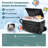Costway Dual Zone 12v Car Refrigerator 42qt Portable Compressor Fridge Freezer (-4℉~68℉) For Rvs-99468320