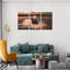 «Mindset Is Tout», art mural Lion, 3 pièces, affiche inspirante, entrepreneur, peinture, décor pour bureau, chambre à coucher, salon, prêt à être suspendu