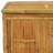 Water Resistant Bamboo Deck Box in Brown