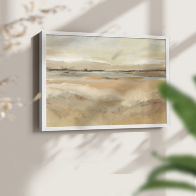 Earth Tone Landscape II -Framed Print - Restickable