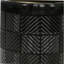 S / 2 DÉCORTEURS TEXTURÉS 6/8 ", NOIR BRILLANT