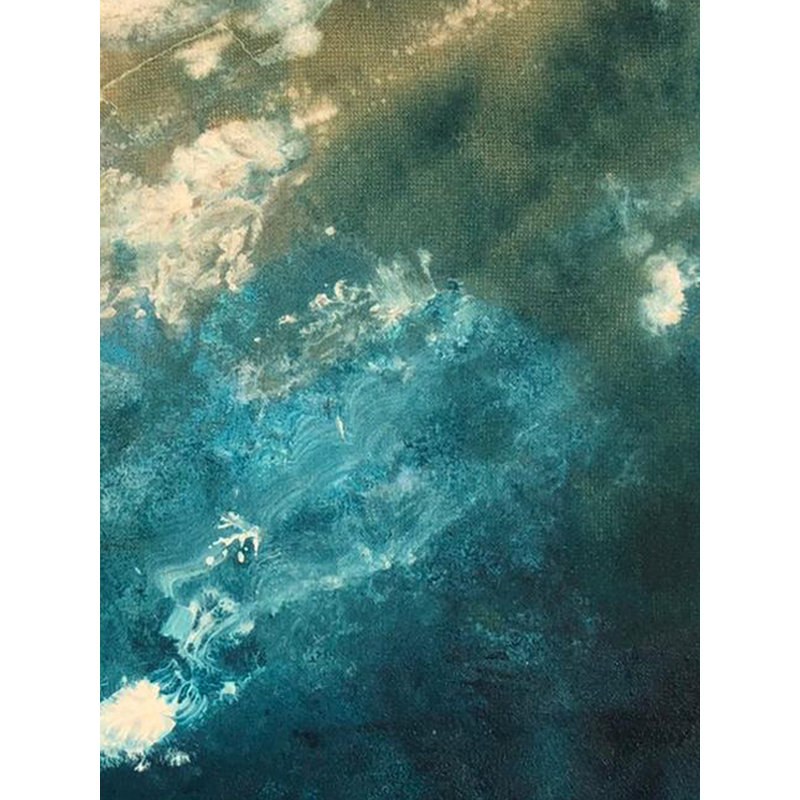 Paysage marin du haut | Acrylique sur toile | Par Muhammad Yusuf