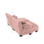 Canapé moderne en chenille avec repose-pieds-1276130868