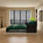 74.8"Velvet Convertible Pull Out Sleeper Sofa Bed-319573393