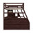 Full-Size Raised Bed Featuring 7 Drawers, 2 Display Shelves, And A Work Desk-123407120-123407122