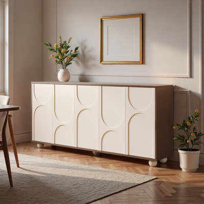 Mid ancient style multifunctional sideboard