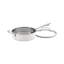 11-Piece Matte White Stainless Steel Cookware Set