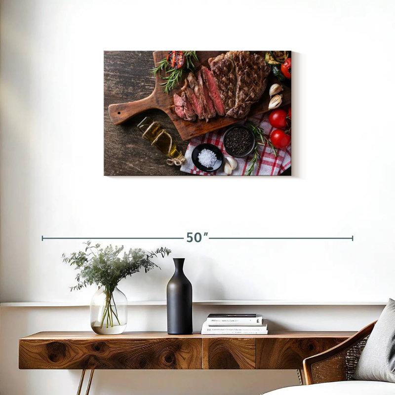 Yarlin Sliced Beef Steak, 20" H x 30" W