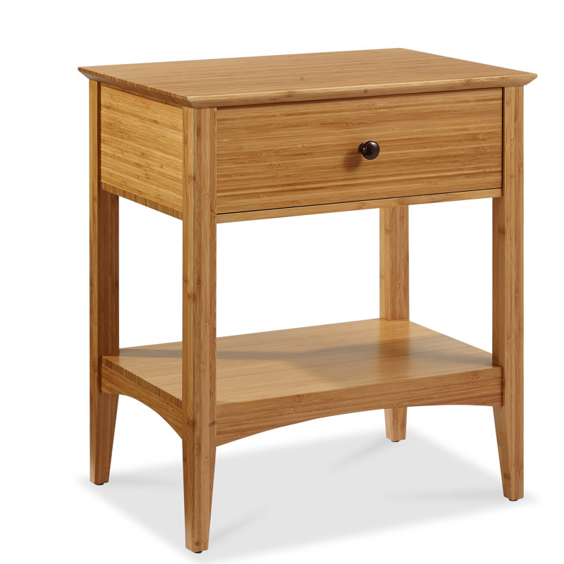 Antonios 23.75'' W Solid Wood Nightstand