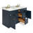 Partham 61" Double Bathroom Vanity Set-1258799919