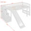Lit mezzanine simple avec glissière Stairway-287055361