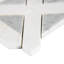 Calabria Frost Geometric 12 in. x 12 in. Polished Marble Mosaic Floor and Wall Tile