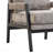 Mid-Century Modern Chenille Upholstered Accent Armchair-2070739012