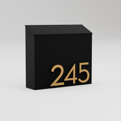 The Inbox Wall Mounted Steel Mailbox