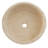 TashMart Classic 16'' Stone Circular Bathroom Sink-20673672