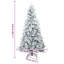 Artificial Hinged Christmas Tree Green PE and PVC-430575887-430575880
