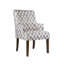 Fauteuil rembourré en coton-1923490724