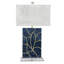 Astilla Table Lamp, Blue