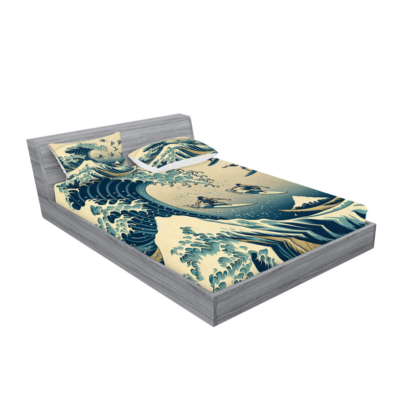 Ensemble de draps en microfibre pour chambre d'amis, Grand