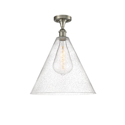 Amabil Glass Semi Flush Mount