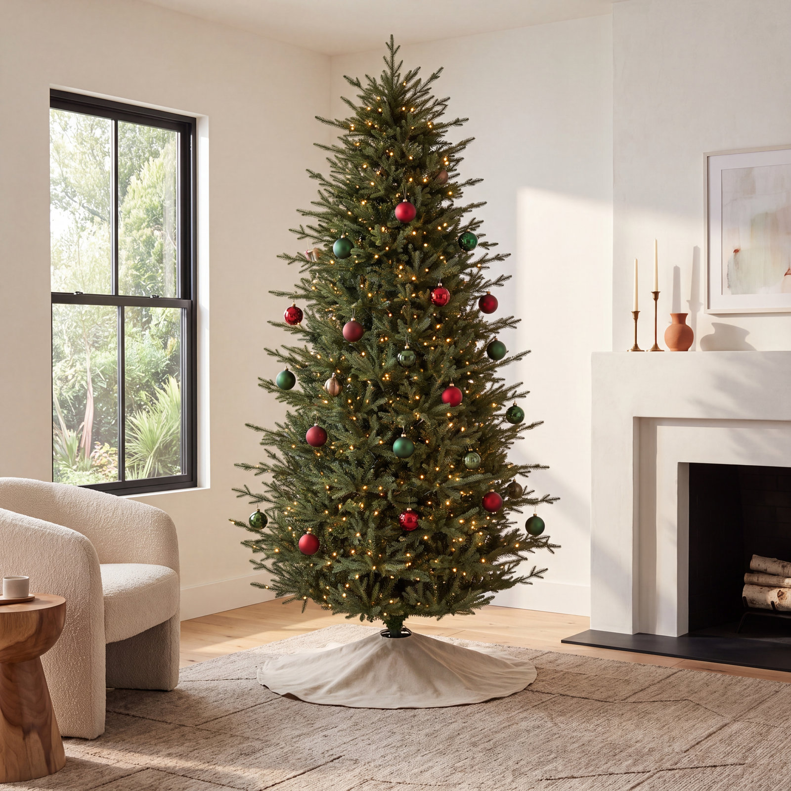 Slim Fir Christmas Tree, 4.5' H