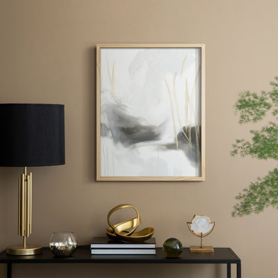 ABSTRACT Series DCCCL XXII, reproduction encadrée - bois massif