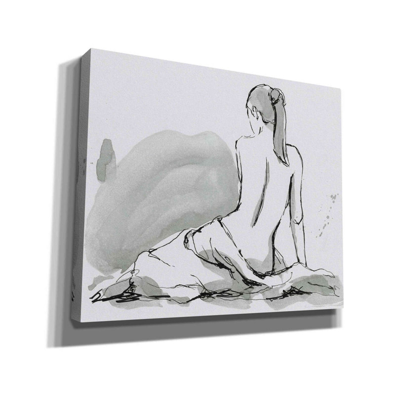 «Copenhagen Poster» par Linda Woods, art mural sur toile, H 20 po x l 24 po x P 0,75 po