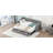 Twin XL To King Upholstered Daybed With Two Drawers-114677660