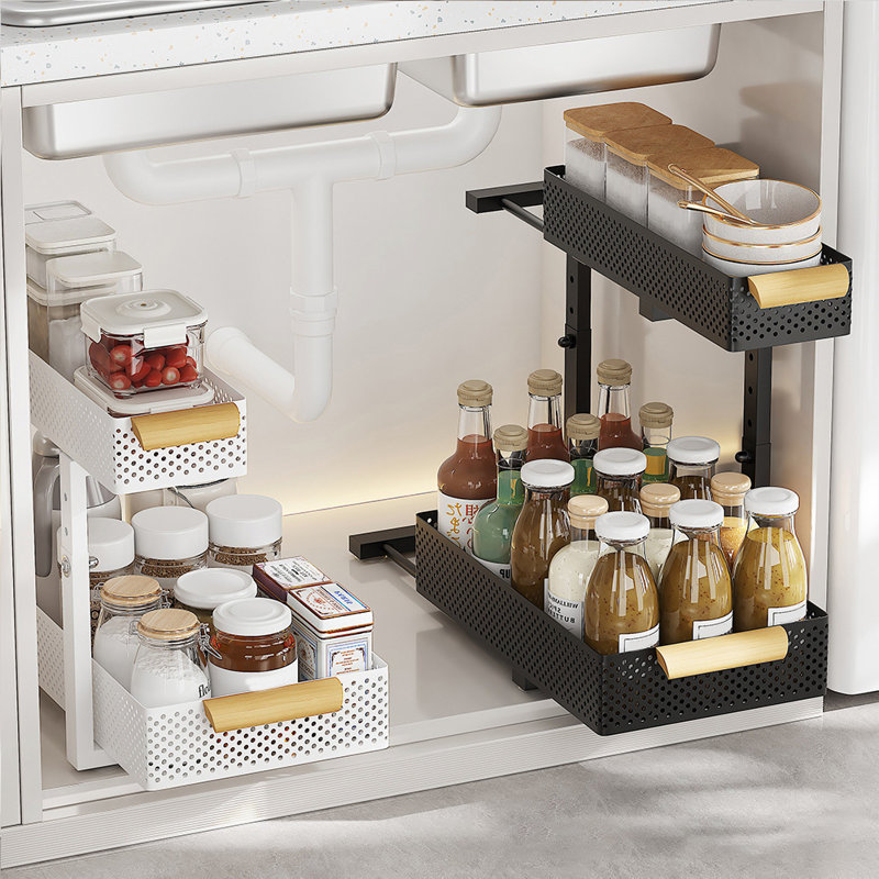 Under Sink Organizer, White