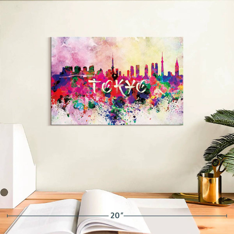 Sireci Festive Modern Tokyo, 8" H x 12" W