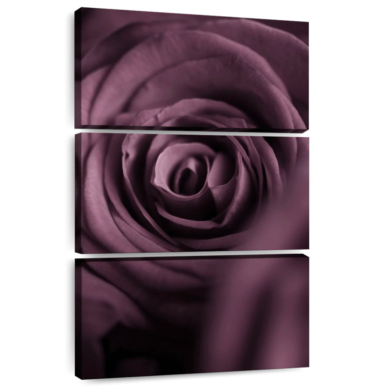 Harnek rose mauve foncé I, H 74 po x l 48 po