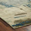 Channon Hand Knotted Wool Abstract Area Rug in Blue/Brown/Gray-1333411124